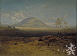 Mařák - Říp, studie pro výzdobu ND